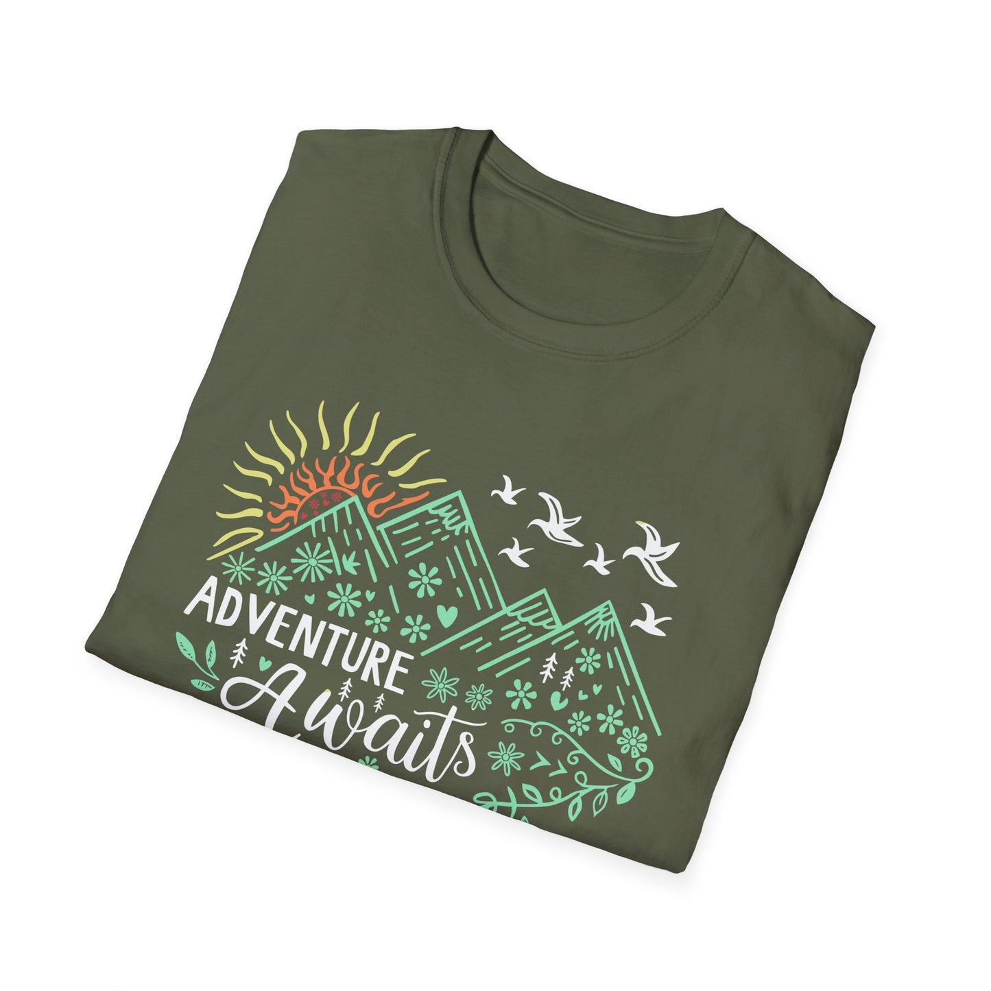 Adeventure Awaits outdoor V6 T-Shirt