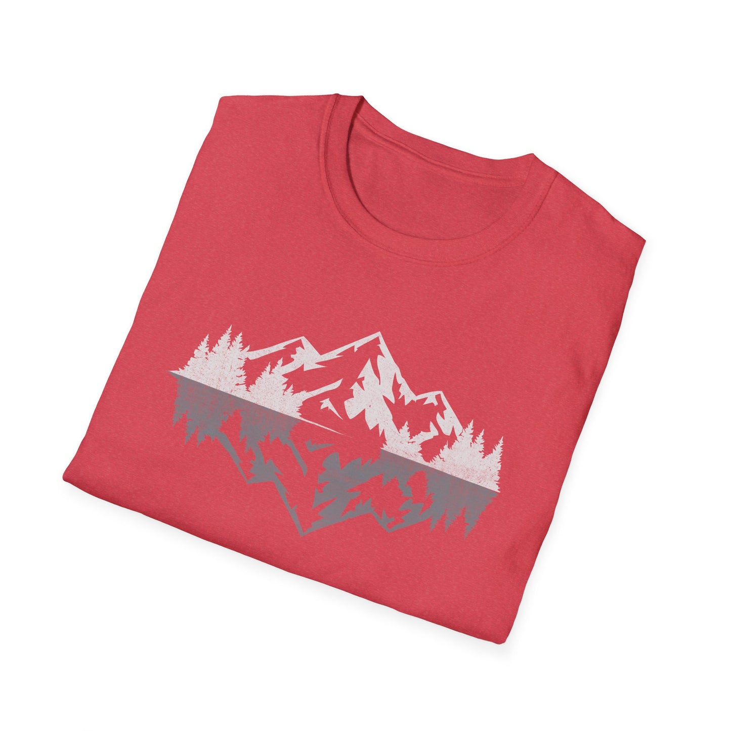 Mountains Art For outdoors hikers and nature lovers V1 T-Shirt