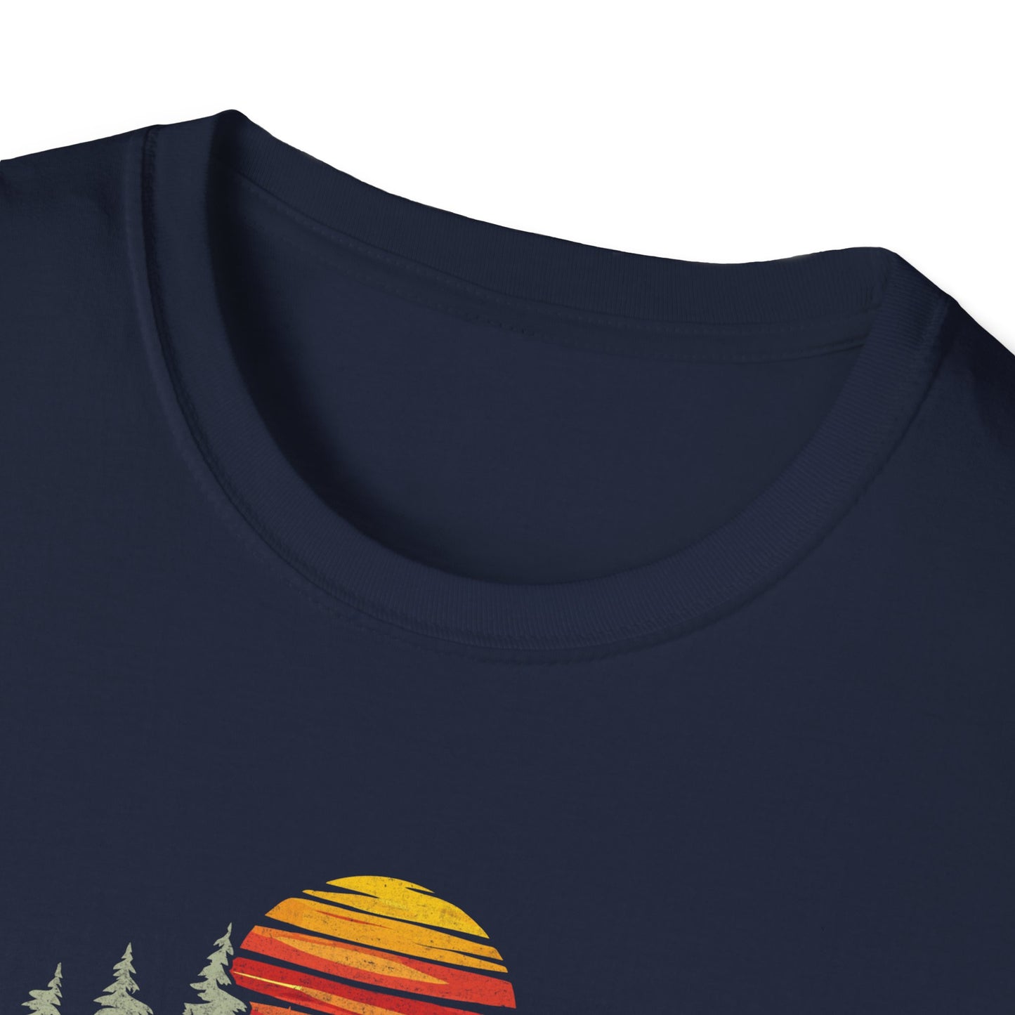 Retro Vintage Sunset Outdoor Forest V2 T-Shirt