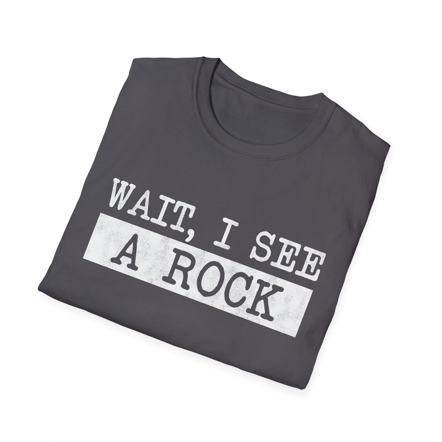 Wait I See A Rock Retro T-Shirt