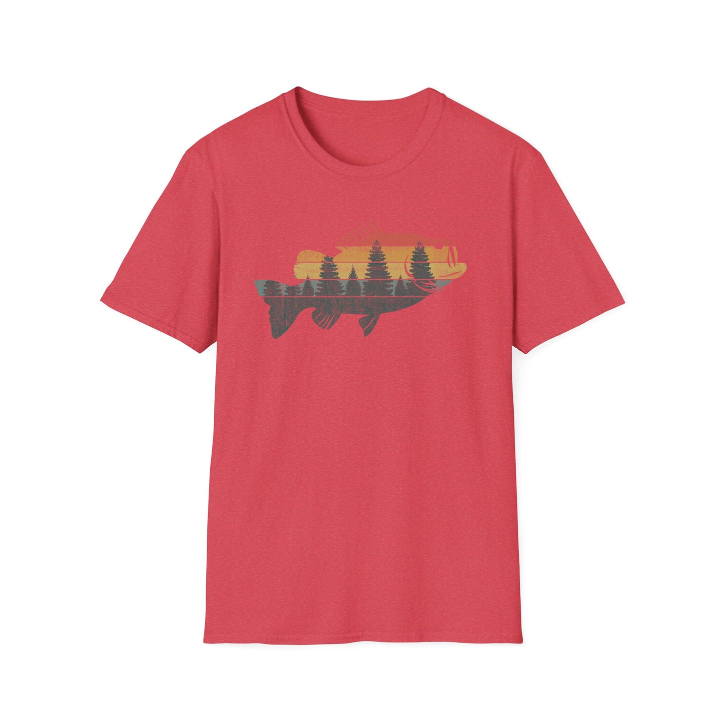 Fly Fishing Outdoor Forest Nature Fisherman Wildlife V2 T-Shirt
