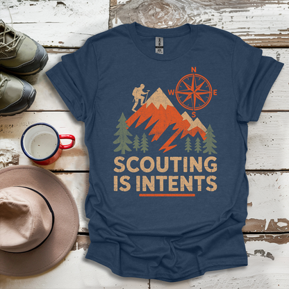 Hiking Outdoor Nature  Scouting Is Intents V1 T-Shirt