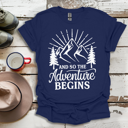 And So The  advunture begin V3 T-Shirt