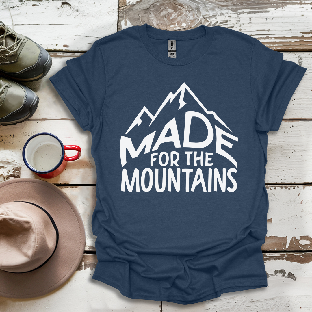 Hiking Outdoor Nature Made For The Mountains V4 T-Shirt