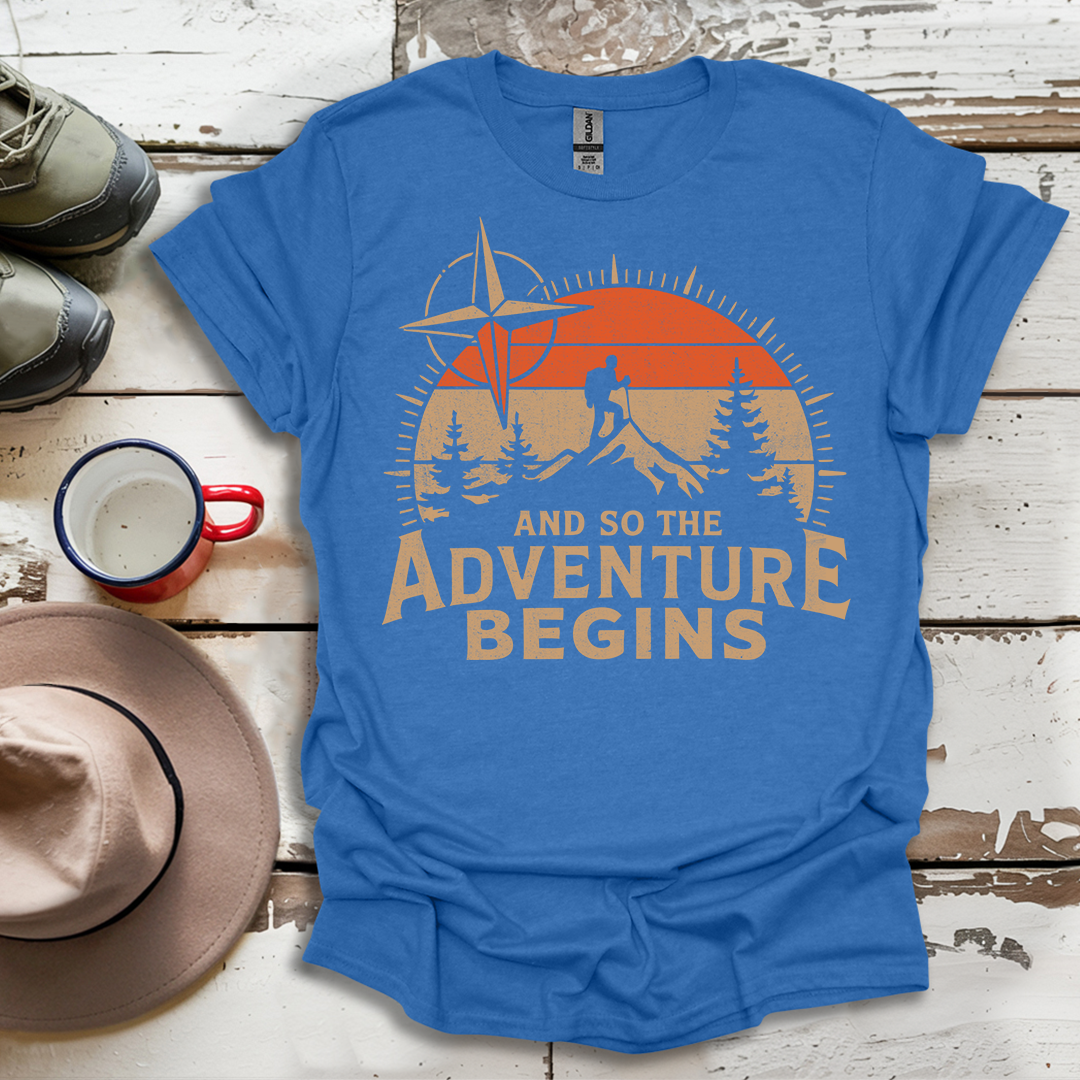 And So The  advunture begin V8 T-Shirt