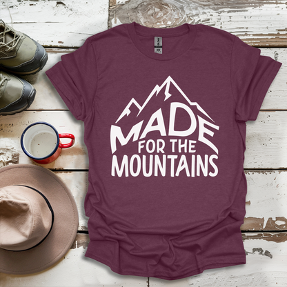 Hiking Outdoor Nature Made For The Mountains V4 T-Shirt