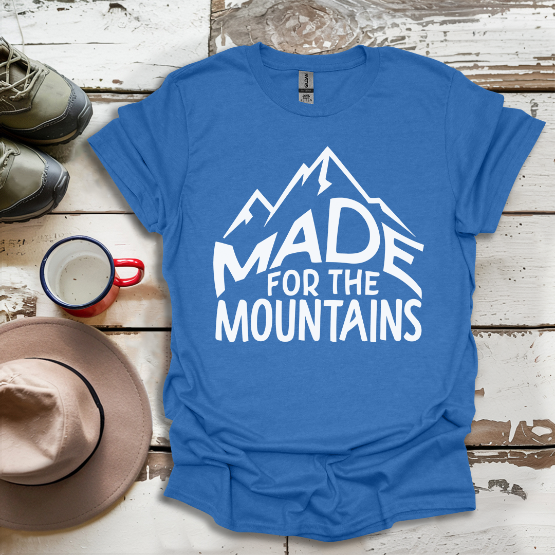 Hiking Outdoor Nature Made For The Mountains V4 T-Shirt