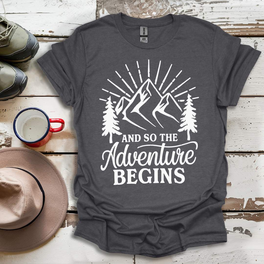 And So The  advunture begin V3 T-Shirt