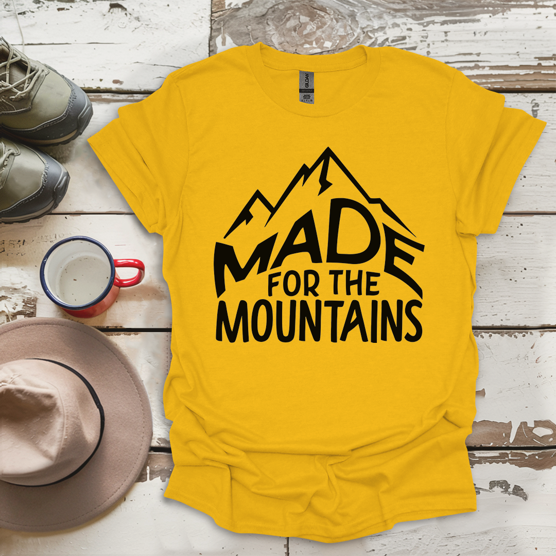 Hiking Outdoor Nature Made For The Mountains V4 T-Shirt