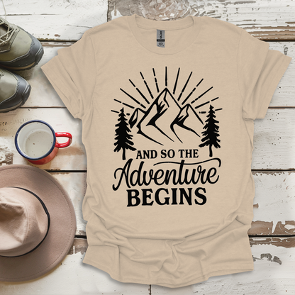 And So The  advunture begin V3 T-Shirt
