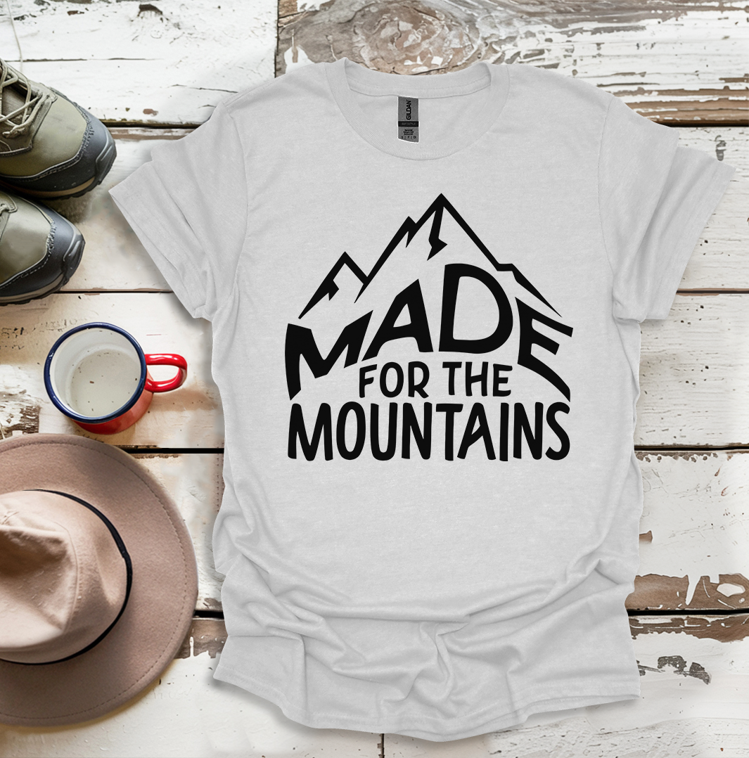 Hiking Outdoor Nature Made For The Mountains V4 T-Shirt