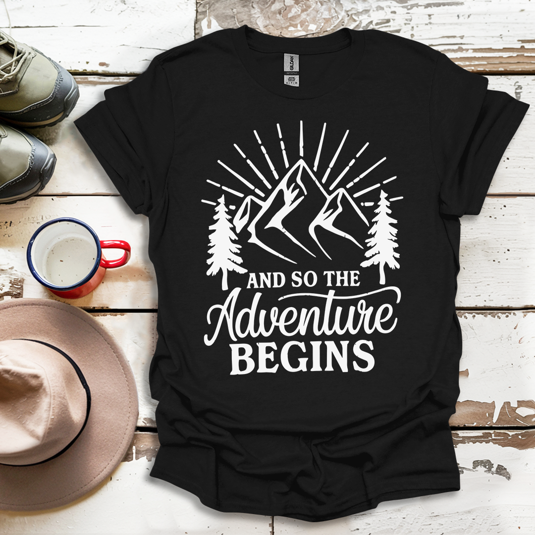 And So The  advunture begin V3 T-Shirt
