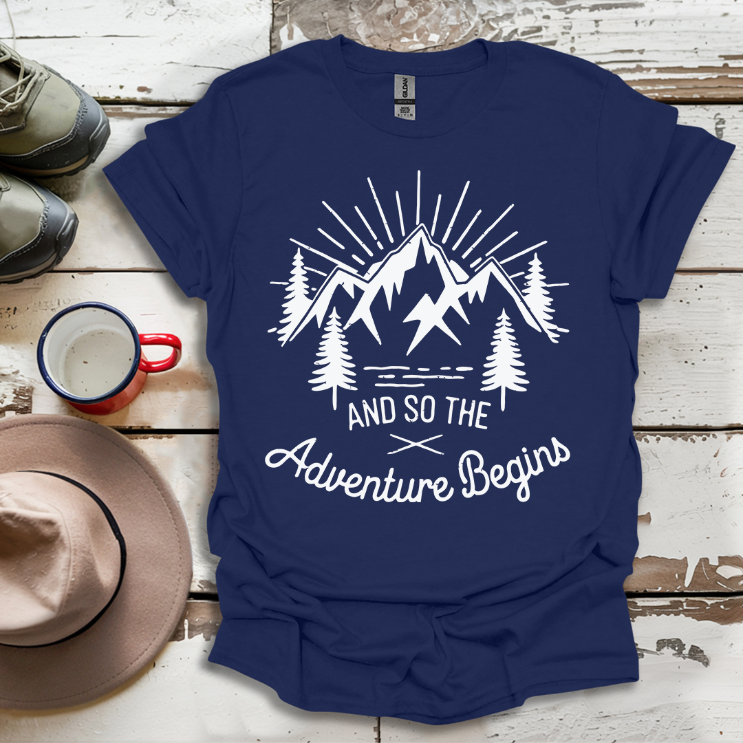 And So The  advunture begin V5 T-Shirt