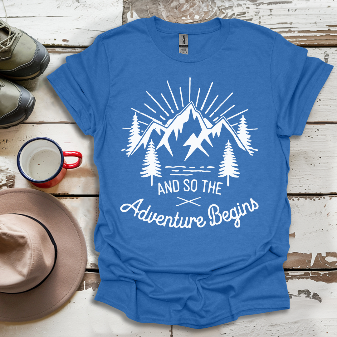 And So The  advunture begin V5 T-Shirt