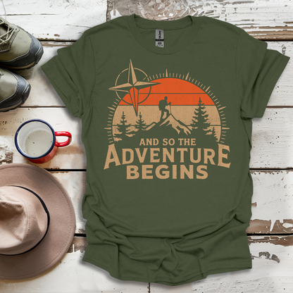 And So The  advunture begin V8 T-Shirt