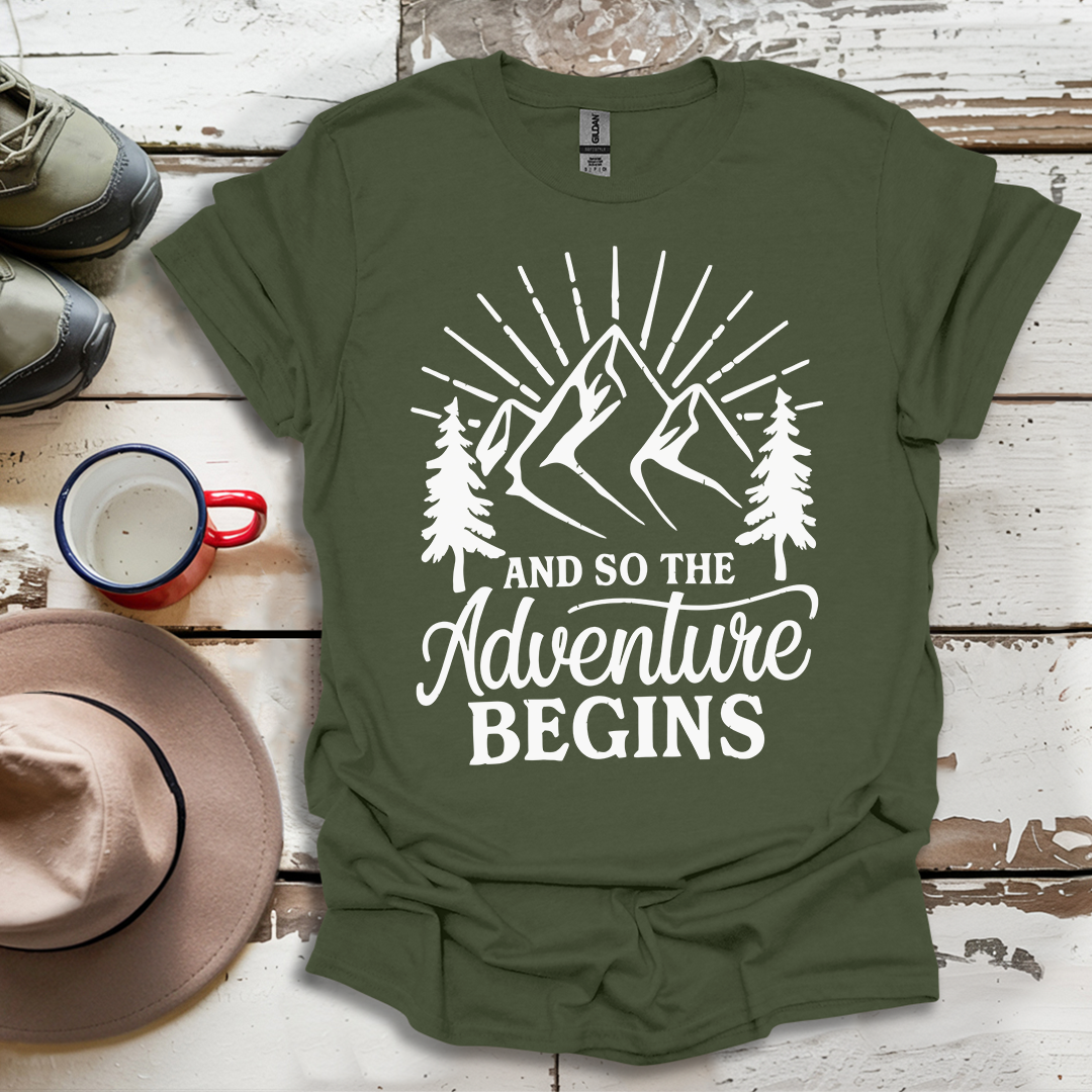 And So The  advunture begin V3 T-Shirt