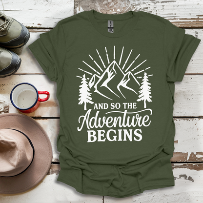 And So The  advunture begin V3 T-Shirt