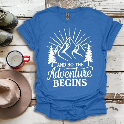 And So The  advunture begin V3 T-Shirt