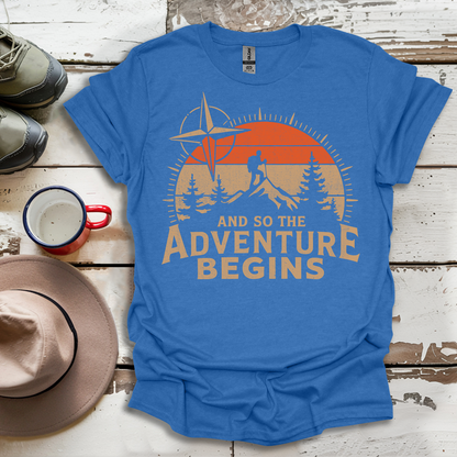 And So The  advunture begin V8 T-Shirt