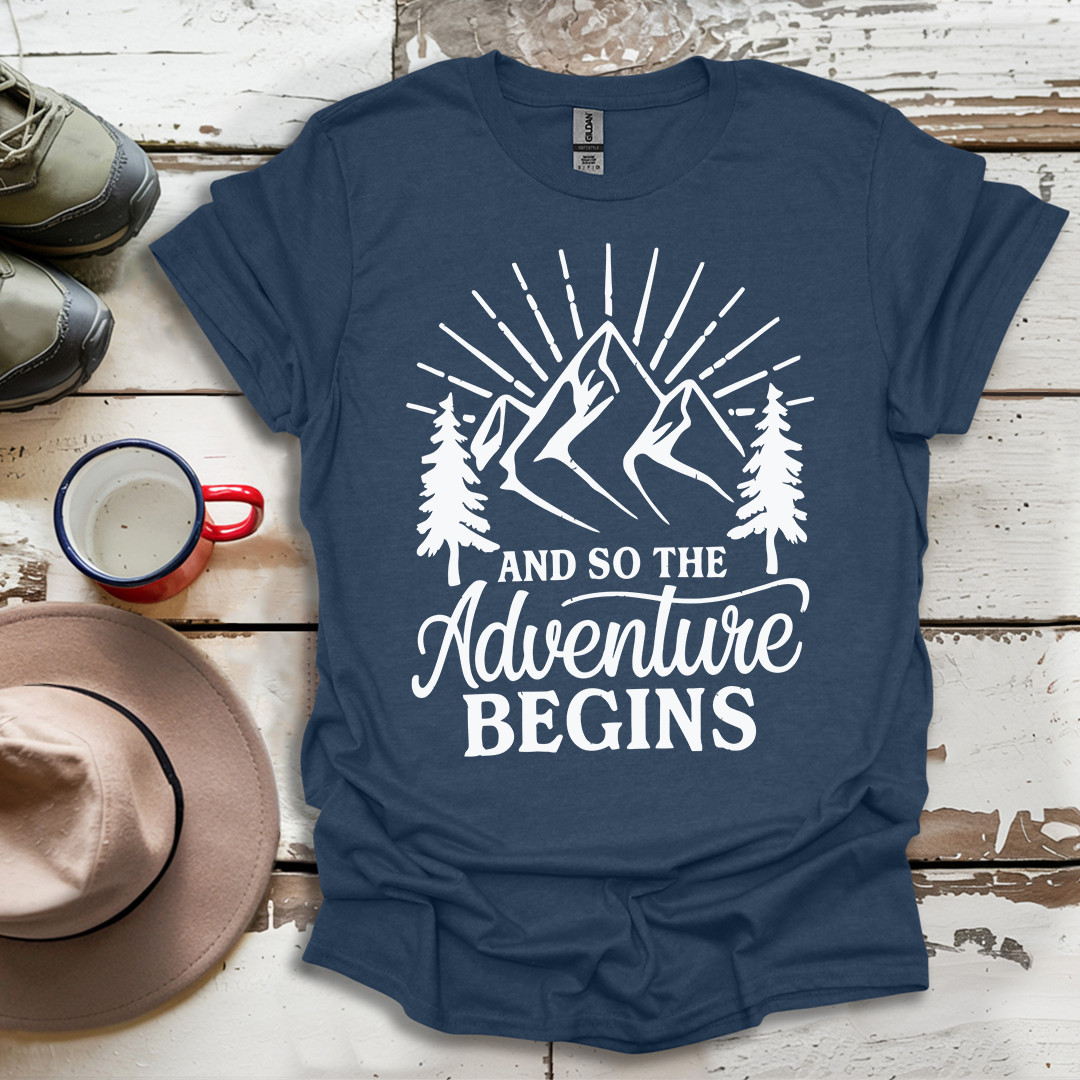 And So The  advunture begin V3 T-Shirt