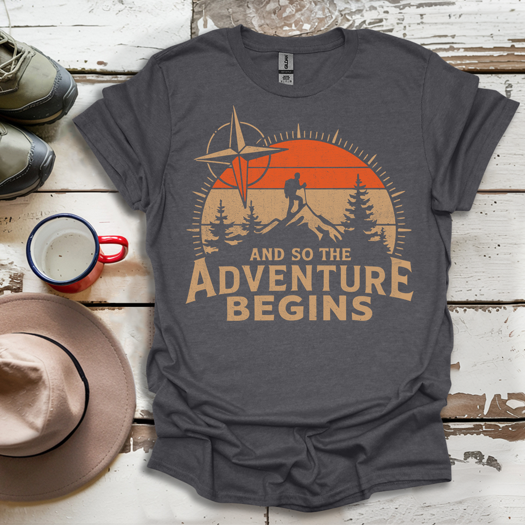And So The  advunture begin V8 T-Shirt