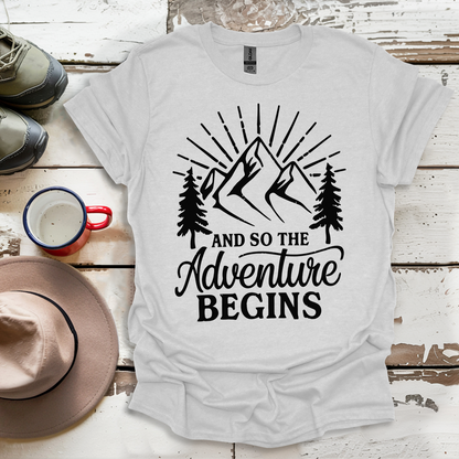 And So The  advunture begin V3 T-Shirt