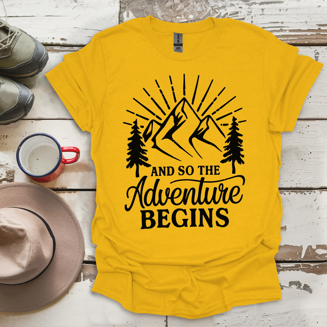 And So The  advunture begin V3 T-Shirt