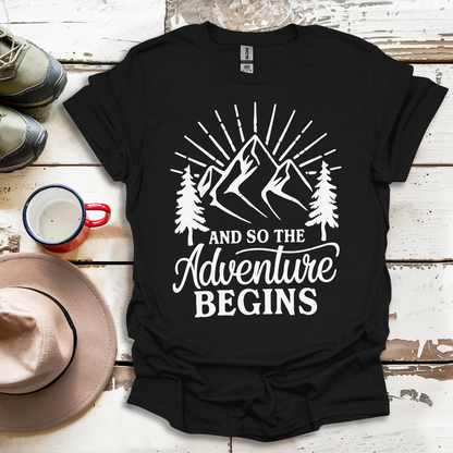 And So The  advunture begin V3 T-Shirt