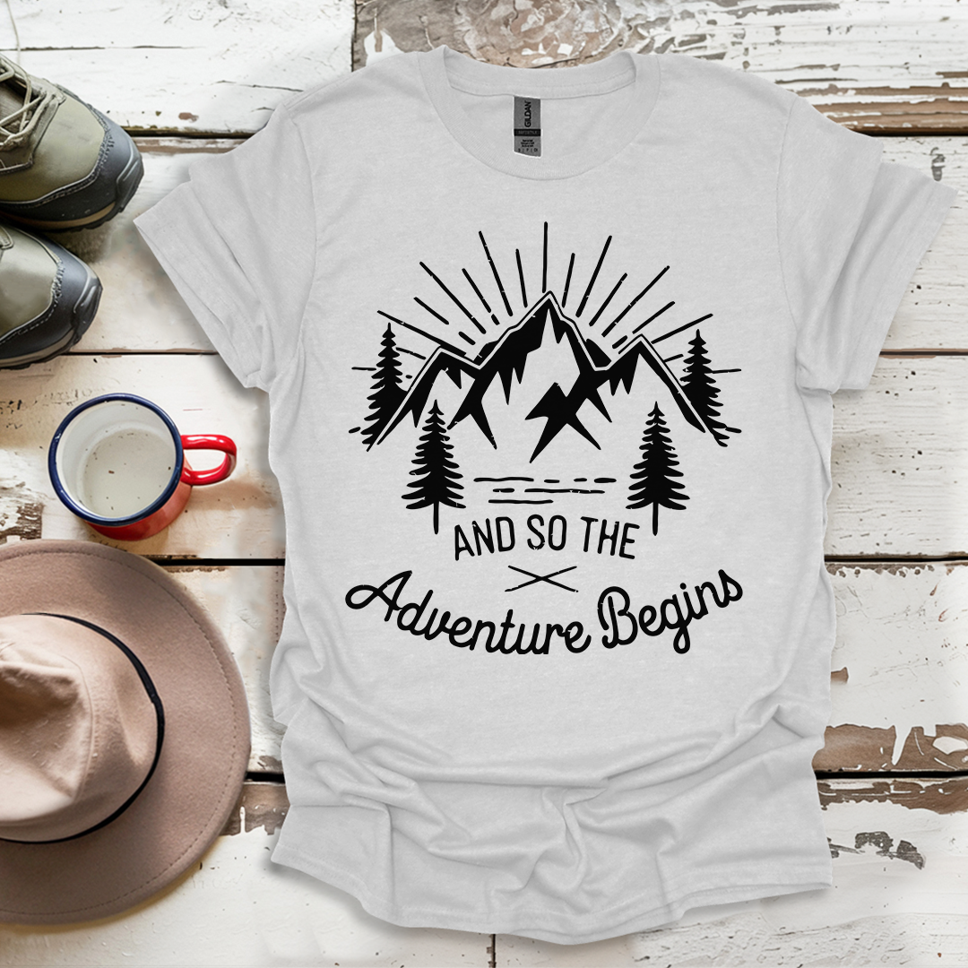And So The  advunture begin V5 T-Shirt