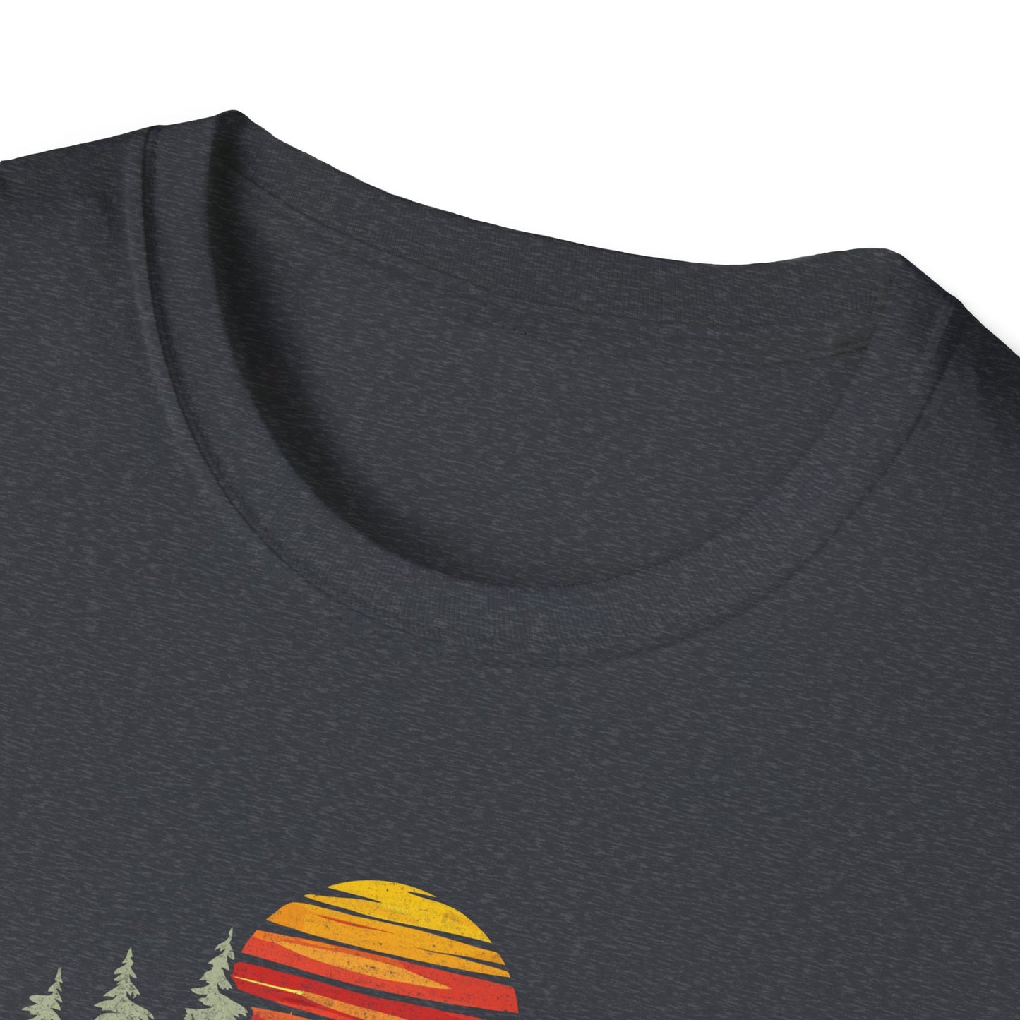 Retro Vintage Sunset Outdoor Forest V2 T-Shirt