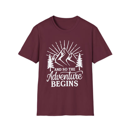 And So The  advunture begin V2 T-Shirt