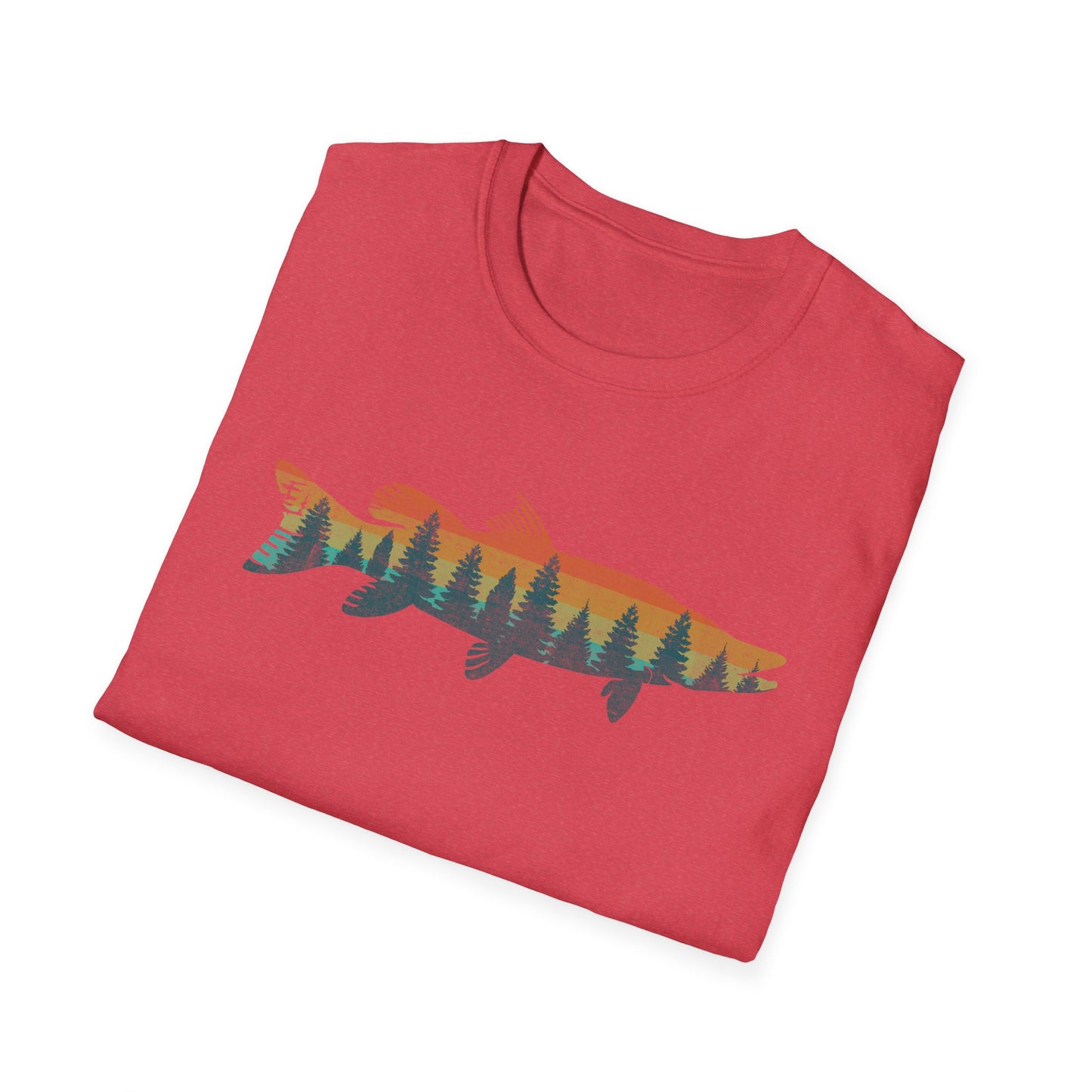 Fly Fishing Outdoor Forest Nature Fisherman Wildlife V3 T-Shirt