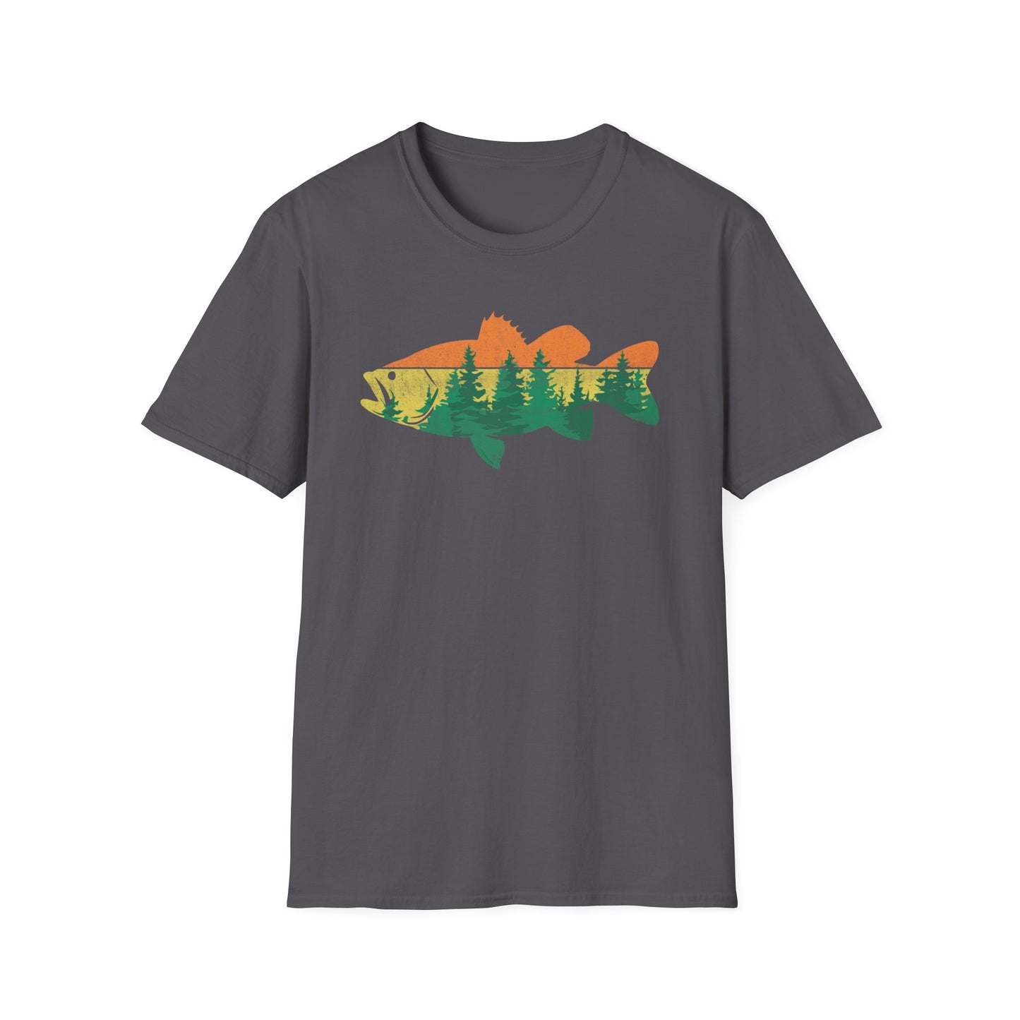 Fly Fishing Outdoor Forest Nature Fisherman Wildlife V1 T-Shirt