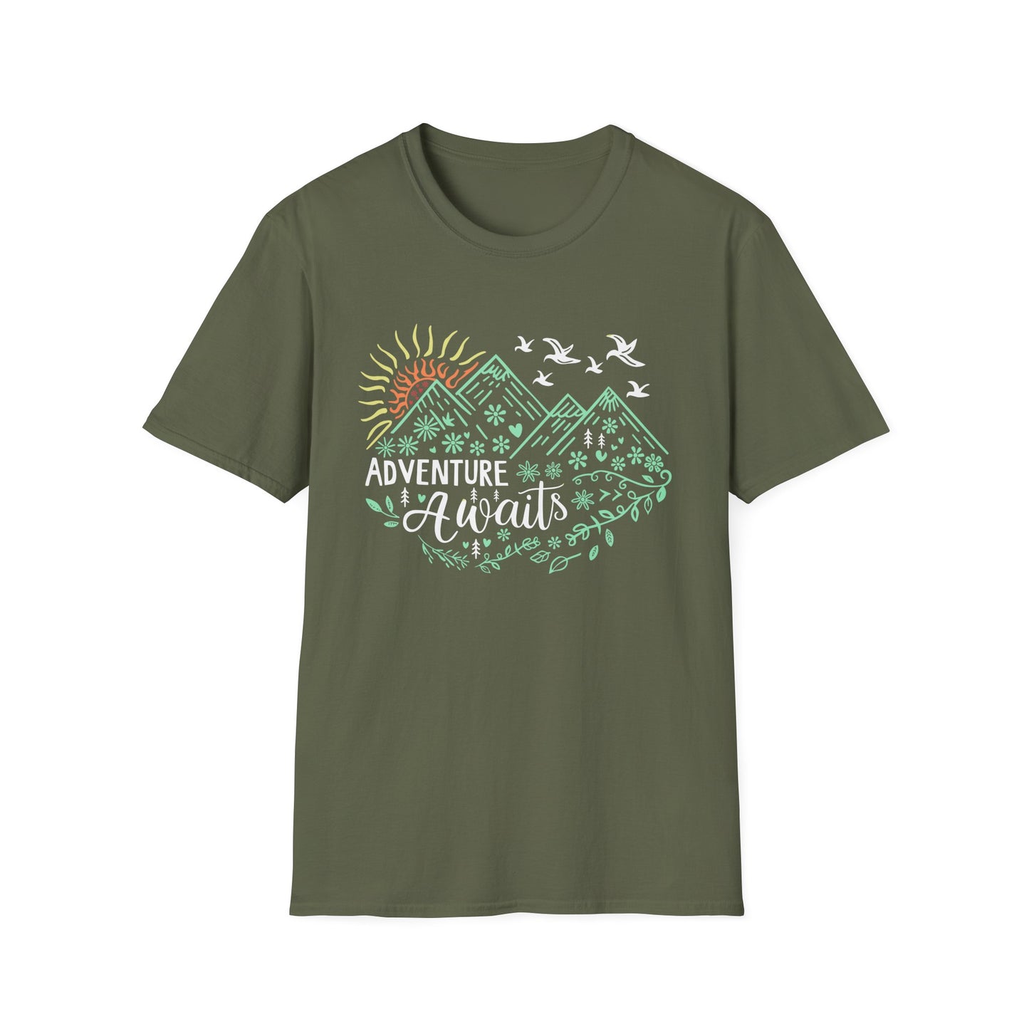 Adeventure Awaits outdoor V6 T-Shirt