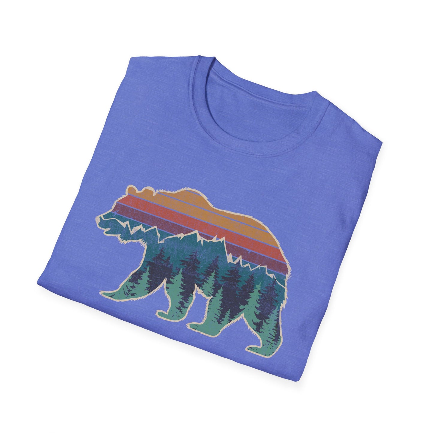 Bear Mountain Retro Vintage V1 T-Shirt