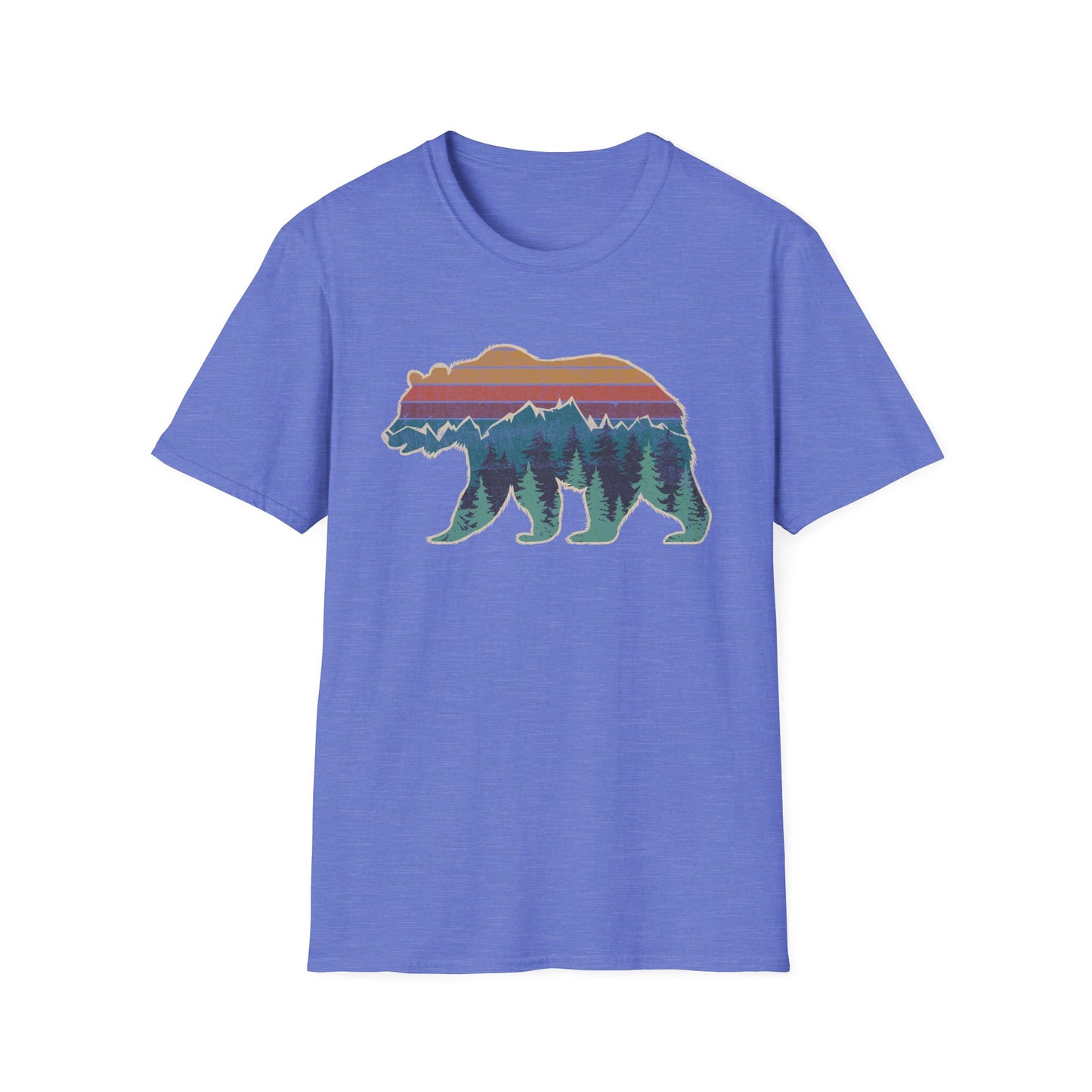 Bear Mountain Retro Vintage V1 T-Shirt