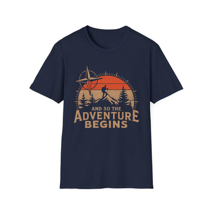 And So The  advunture begin V8 T-Shirt