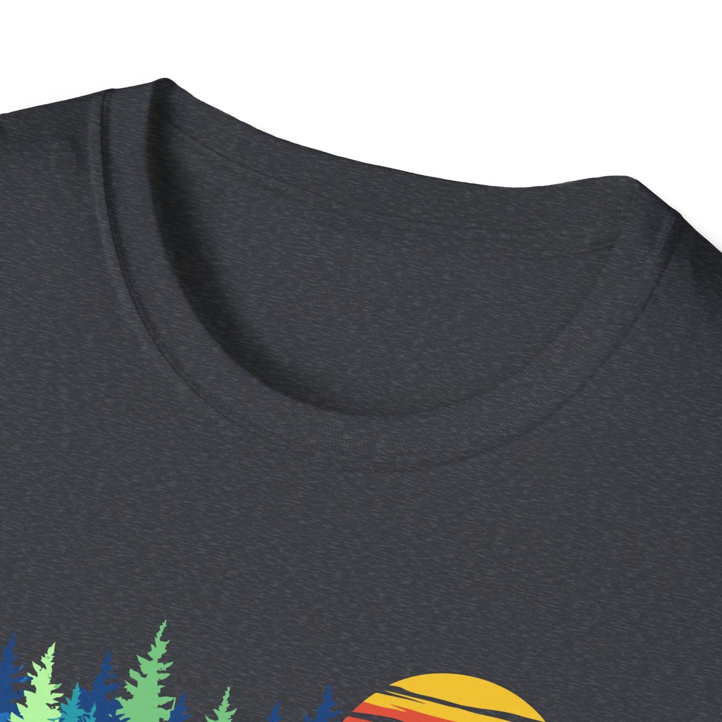 Retro Vintage Sunset Outdoor Forest V1 T-Shirt