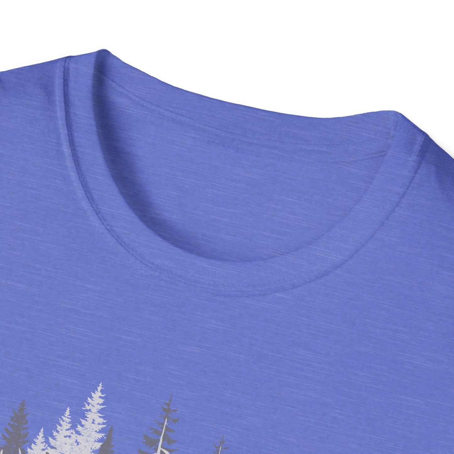 Retro Vintage Bear trees Outdoor Forest T-Shirt
