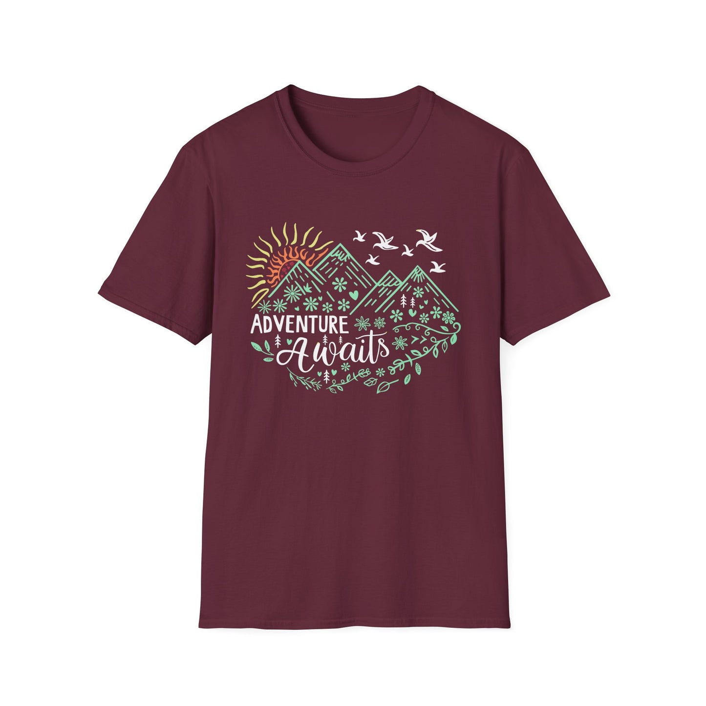 Adeventure Awaits outdoor V6 T-Shirt