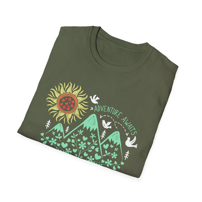 Adeventure Awaits outdoor V4 T-Shirt