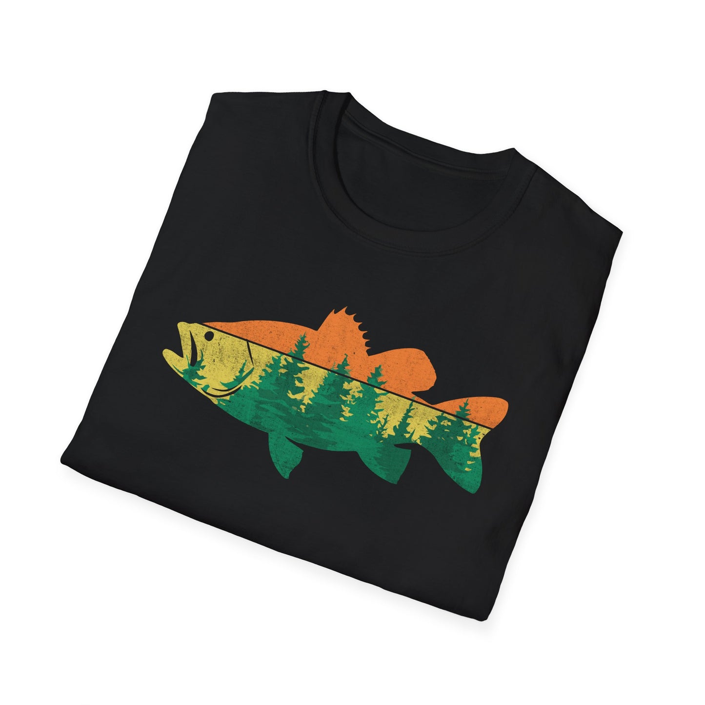 Fly Fishing Outdoor Forest Nature Fisherman Wildlife V1 T-Shirt