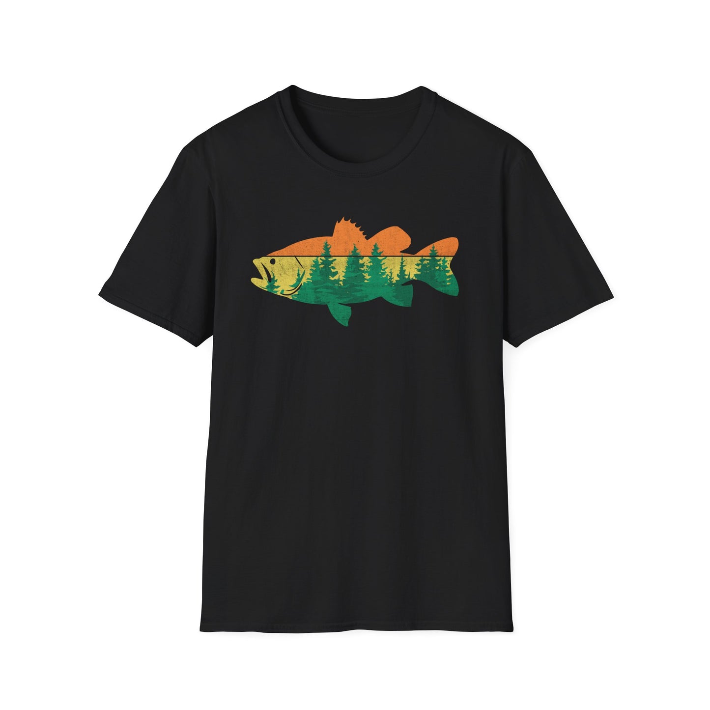 Fly Fishing Outdoor Forest Nature Fisherman Wildlife V1 T-Shirt