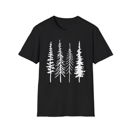 Trees Hiking Hiker Adventures T-Shirt