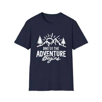 And So The  advunture begin V1 T-Shirt