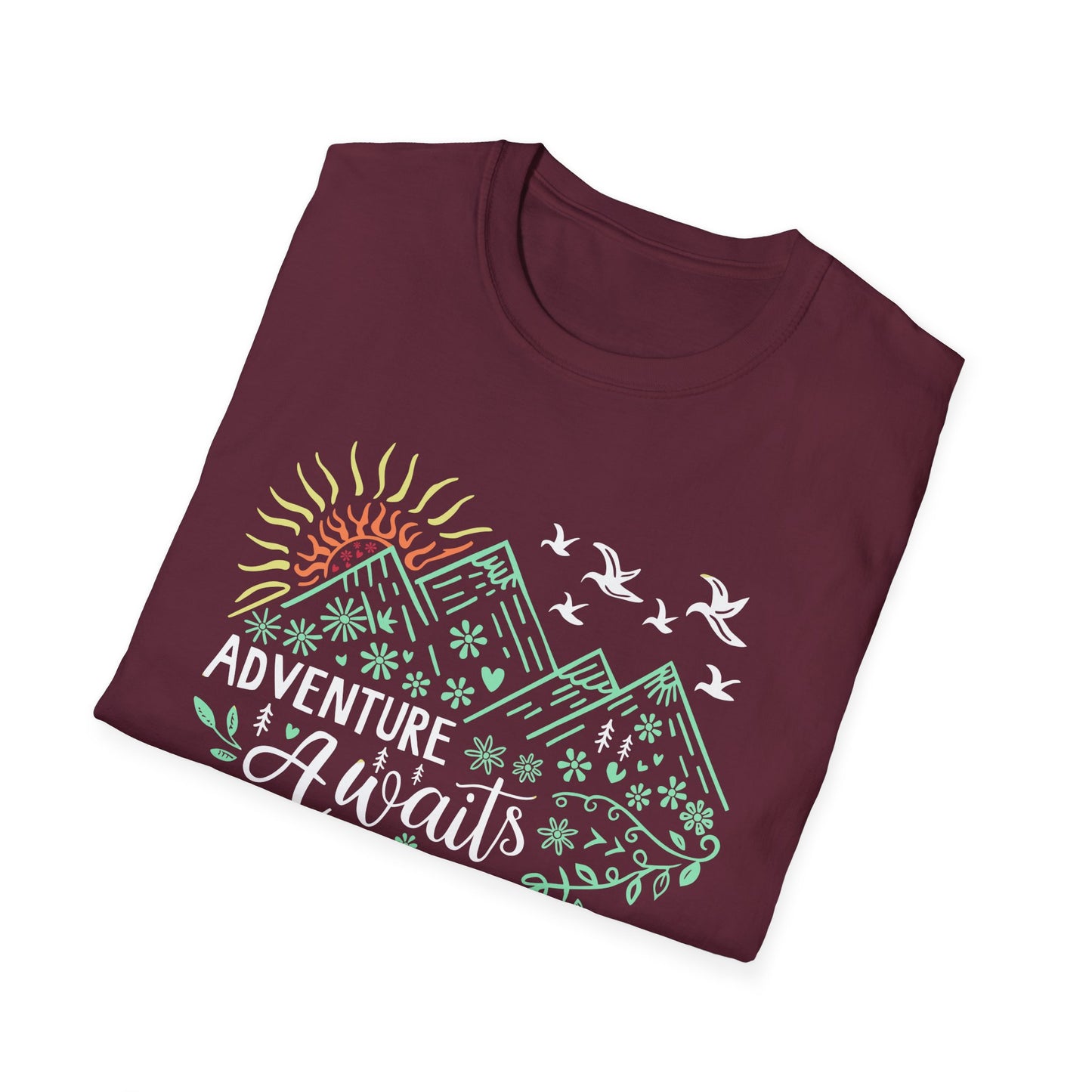 Adeventure Awaits outdoor V6 T-Shirt