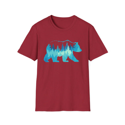 Bear Mountain Trees Outdoor V2 T-Shirt