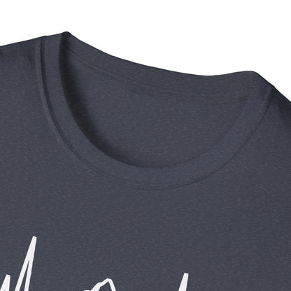 Mountains Hiking  Heartbeat Hiker Adventures V2 T-Shirt