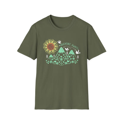 Adeventure Awaits outdoor V4 T-Shirt