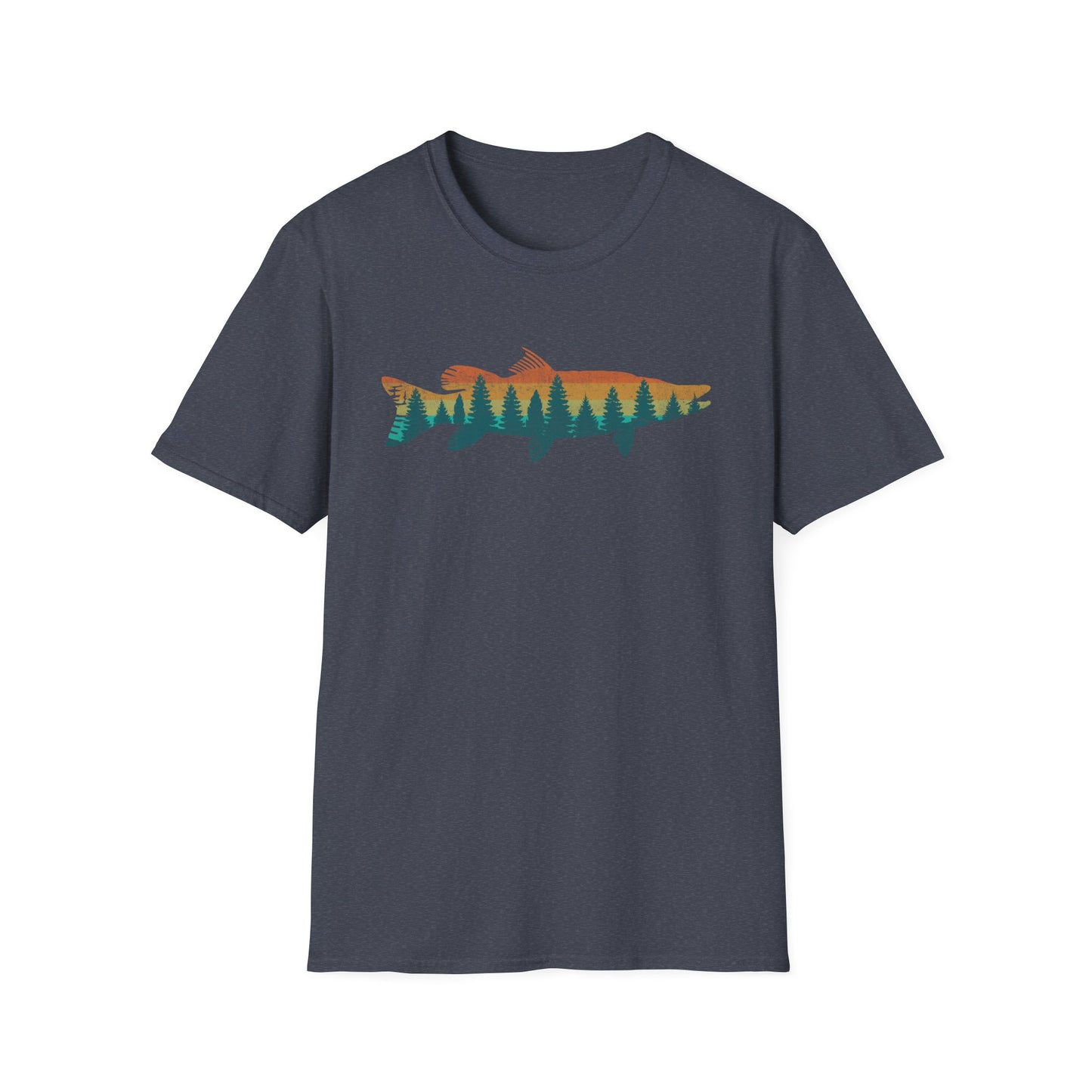 Fly Fishing Outdoor Forest Nature Fisherman Wildlife V3 T-Shirt